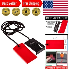 Replacement Treadmill Safety Key & Treadmill Key Clip - Compatible with Weslo...