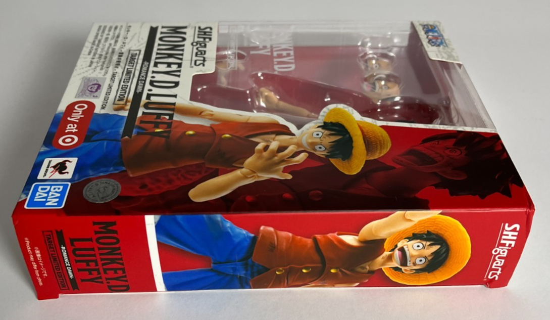 SH Figuarts Monkey D Luffy-TARGET LIMITED EDITION-Romance Dawn One