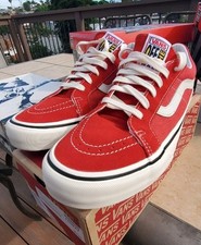 VANS Sk8-Low Red for Sale | Authenticity Guaranteed | eBay
