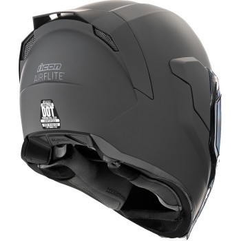 icon airflite rubatone helmet amber Icon Airflite Helmet Full Face - Dark Rubatone
