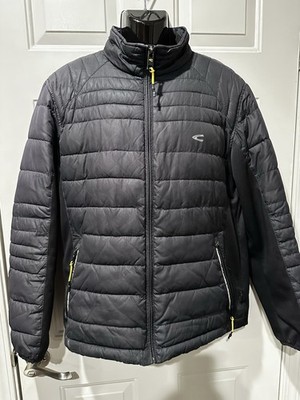 Camel Active Urban & Outdoor Black Quilted Jacket Men s L Euro Outdoor