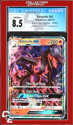 Salazzle-GX graded CGC 8.5 for sale on eBay