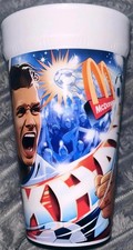NEW SEALED McDonald's World Cup 2026 Collectable Plastic Cups BECKHAM ENGLAND