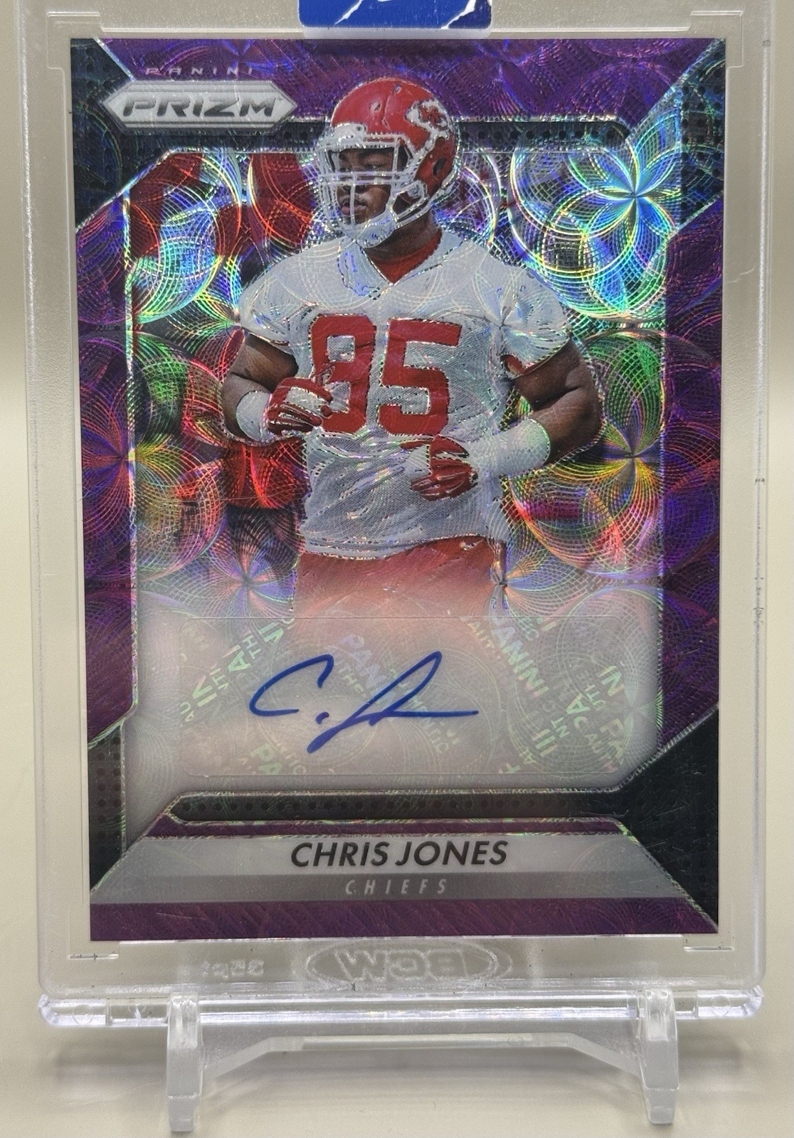 2016 Panini Prizm-Rookie Autograph Chris Jones #RA-CJN Prizm