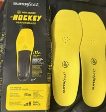 Superfeet Pro Series Hockey/cycling insoles, size F 11-12 Open Box