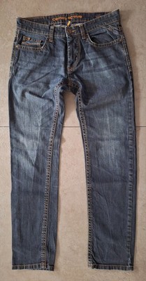 Camel Active Jeans Madison W32 L32 Modern Fit Herren Jeans Blau Denim Baumwolle
