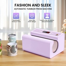 Auto Tumbler Heat Press Machine 11-30oz Mug Cup Transfer DIY Sublimation Printin