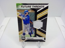 2022 Panini Elite Extra Edition Baseball Josh Jung Future Threads Patch #FT-JJ