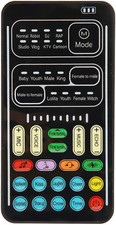Voice Changer Disguiser, Mini Gaming Live Sound Card, for One/Phone/Computer Pc/