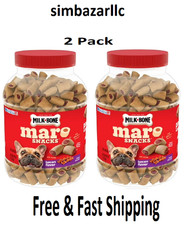 Milk-Bone Marosnacks Dog Treats, Bacon Flavor , 40 oz Pack-2