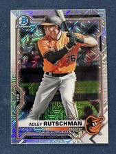 2021 Bowman Chrome Mojo Refractor #BCP-241 Adley Rutschman Orioles