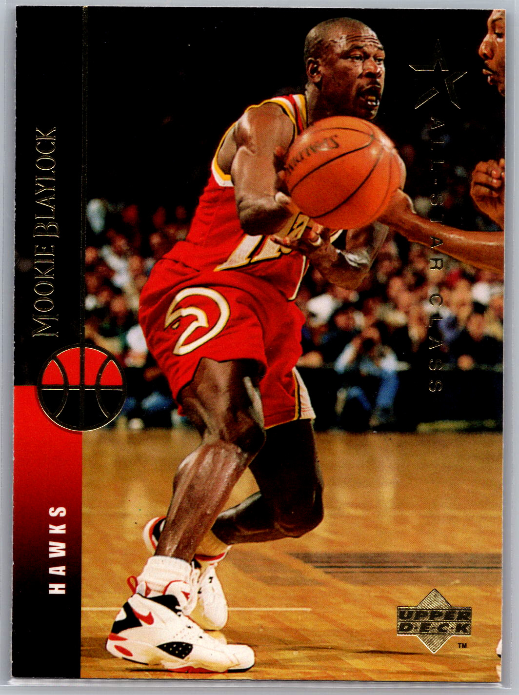 Mookie Blaylock Upper Deck 321 1994-95 Atlanta Hawks - NBA Cards! NM