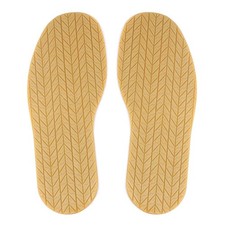 MIIDII Shoe Bottom Full Sole Repair Replacement Anti-Slip Sole, Natural