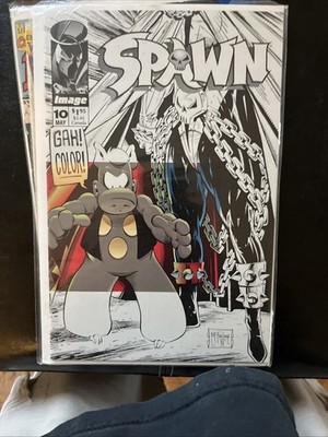 IMAGE COMICS:SPAWN #10 NM+ (Todd McFarlane)Bagged & Boarded/ Gem Mailer