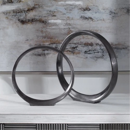 Uttermost 17913 Orbits 14.25 X 14 inch Sculptures, Set of 2 - Picture 5 of 5