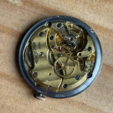 X FINE JAEGER LE COULTRE CAL P450/4 SWISS WATCH MANUAL MOVEMENT X REPAIR/PARTS