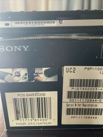 Sony PlayStation Portable Value Pack - Black (PSP-1001K)