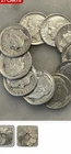 Lot of 10 Roosevelt Dimes 1946-1964 - 90% Silver