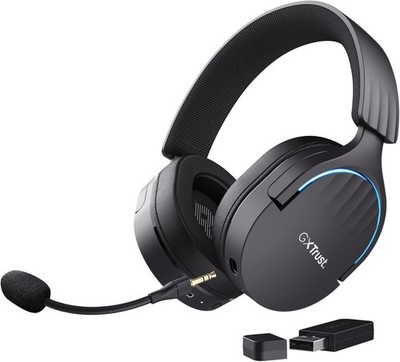 Trust GXT 491 Fayzo Headset Kabelgebunden & Kabellos Kopfband Gaming USB Typ-C Blau...