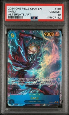 Sanji (Alternate Art) OP06-119 Wings of the Captain Foil for sale