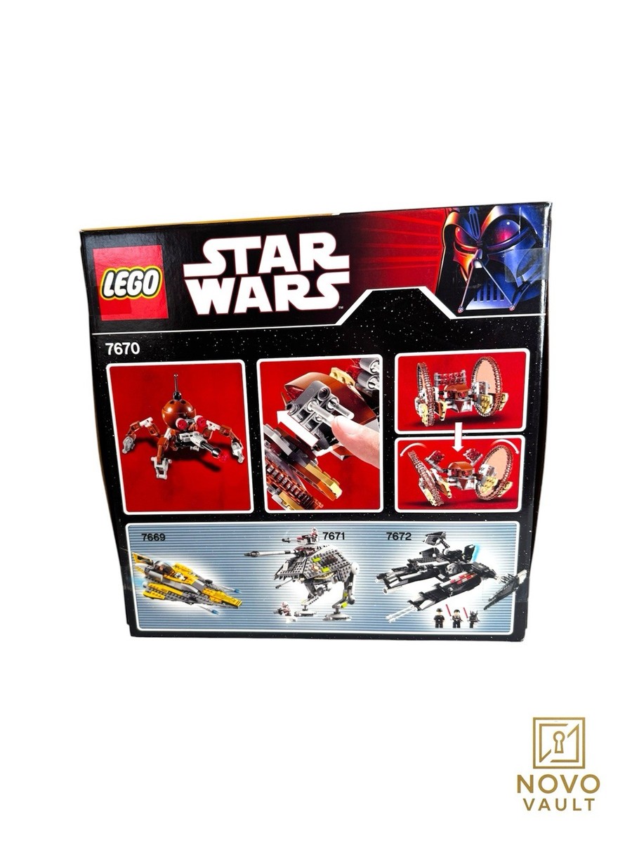 LEGO Star Wars: Hailfire Droid & Spider Droid (7670) for sale