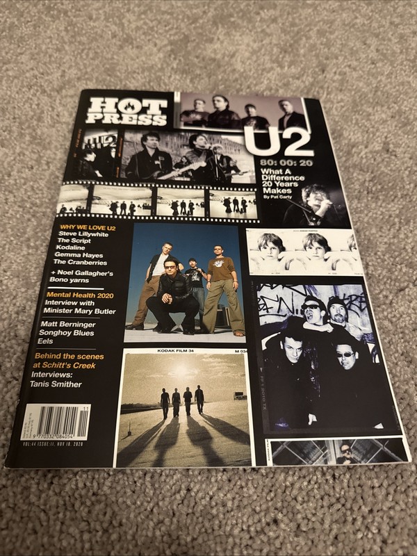 November 2020 Hot Press Special With U2