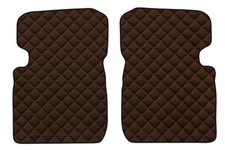 AUTO Tapis de sol arrière pour DAIHATSU MATERIA 10.06- VAN MINIVAN MARRON