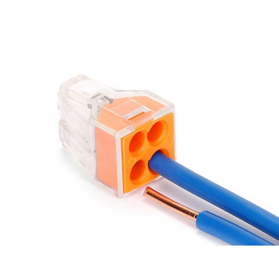 #ad 10 Pcs Cold Pressure Wiring Connection Terminals Wire Connector $13.55