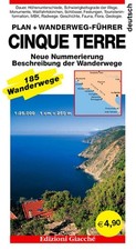 Buch - Cinque Terre. Plan. Wanderweg-Führer. 185 Wanderwege, Massab 1:25.000  