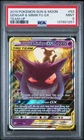 Gengar & Mimikyu GX 53/181 - Pokémon Sun & Moon Team Up PSA 9 Mint
