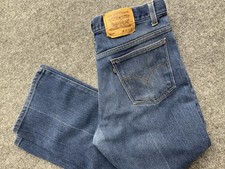 Vintage Levis 517 Jeans Mens 36x31 35x27 Blue Denim Dark Wash Bootcut Y2K 2000