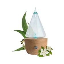 Puressentiel I'CONIC Diffusor für ätherische Öle – Holz & Glas Aromatherapie
