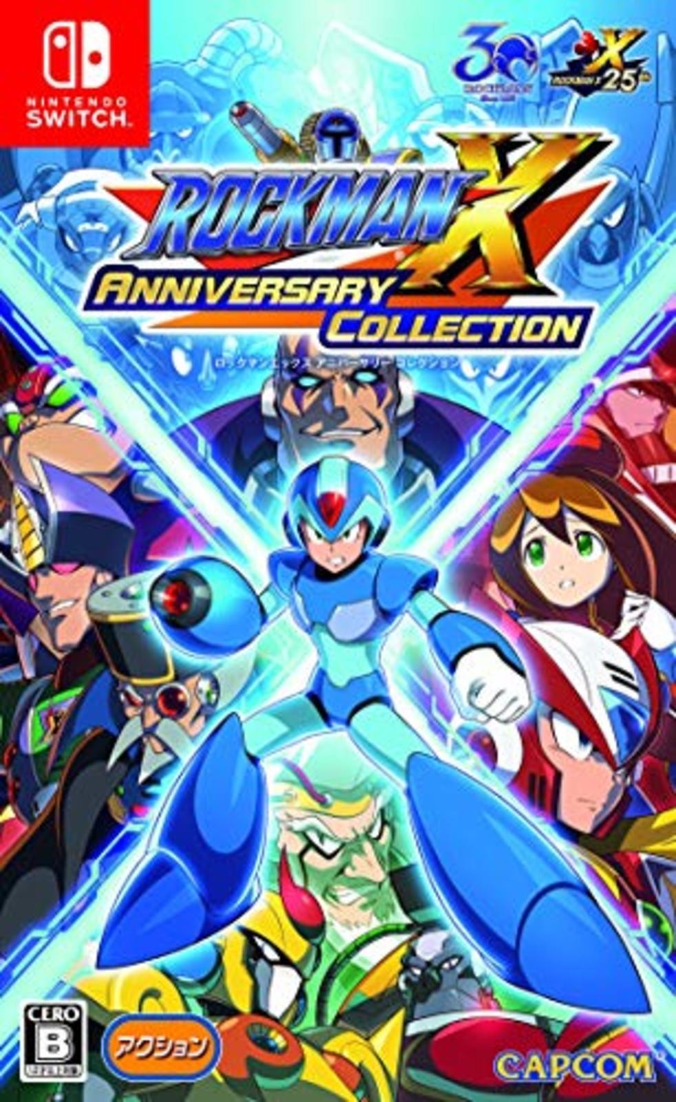 Rockman X Anniversary Collection - Nintendo Switch Japan F/S w/Tracking# japan