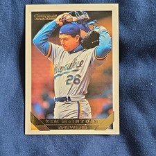 Topps 1993 Gold Tim McIntosh #234 Milwaukee Brewers Baseball Card