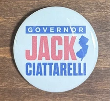 Jack Ciattarelli For NJ Governors 2025 Button. 2.25inches