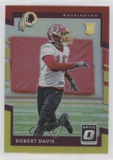 2017 Donruss Optic Rookies Red & Yellow Prizm Robert Davis #117 00vl