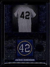 2024 Leaf A Bronx Legacy Monumental Spectrum Black Jackie Robinson Patch 2/3