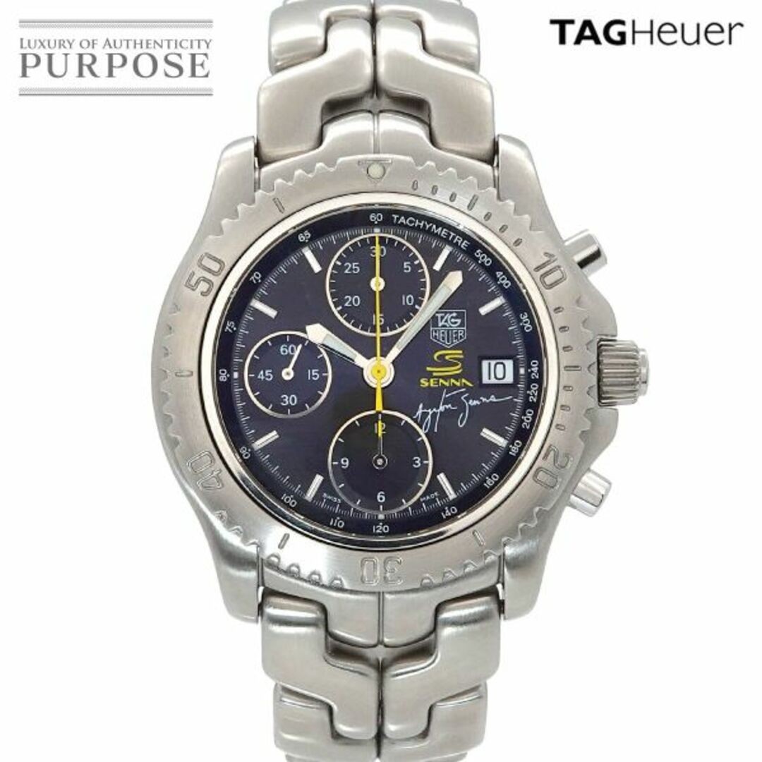 TAG Heuer Link Ayrton Senna Limited Edition 4098 CT2115 Automatic Chronograph