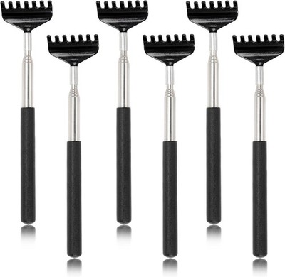 Pack of 6 Back Scratchers, Scratching Hand Back Scratcher, Telescopic, Extend...