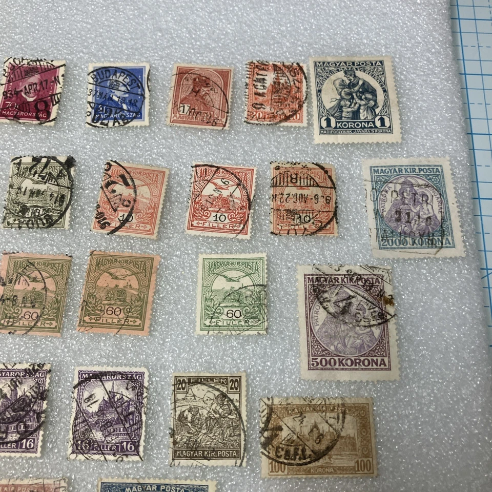 50+ USED/HR Mixed Antique Magyar/Hungary Stamps, 1871-1921; A Nice Deal- LOOK! - Image 4 of 4