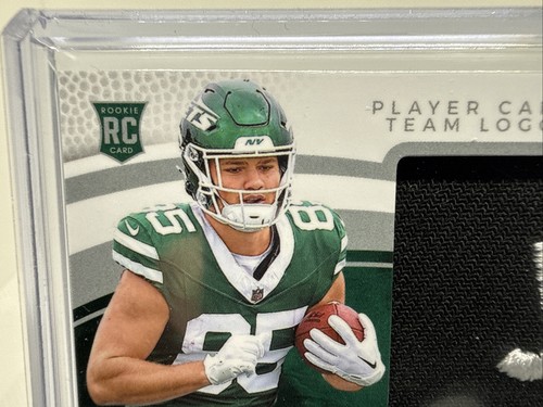 2025 Immaculate Player Cap Team Logo Mason Taylor New York Jets #1/9 RC - Picture 3 of 17