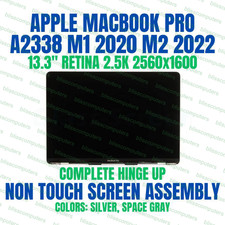 13.3" Apple MacBook Pro 2022 M2 A2338 MNEQ3LL/A Silver Gray LCD Screen Display