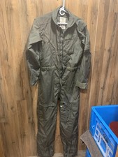 NWOT Vintage USAF 36L Coveralls Flyers Suit Fire Resistant 27/p Greenbrier...