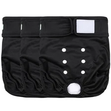 Washable Dog Diapers for Heat and Periods Highly Absorbent 3 Pack XL
