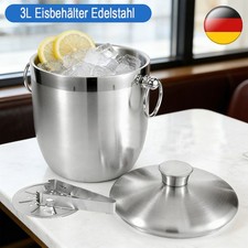 3L Eiskühler Eiswürfelbehälter Eis Eimer K...