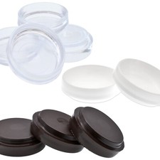 LARGE CASTOR CUPS Furniture Chair Caster Feet Wheel Cap Floor Carpet Protector