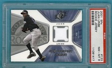 SPx Juan Uribe Rookie Prospect Jersey #133 PSA 8! Rockies!