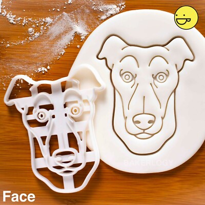 dog head cookie cutter