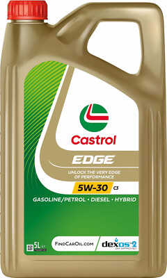 Castrol EDGE Titanium FST 5W-30 C3 Motoröl dexos2 API SN/CF 5 Liter