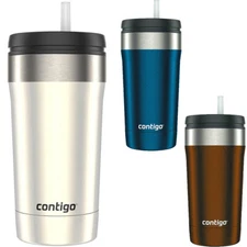 Contigo 16 oz. Uptown Dual Sip Stainless Steel Tumbler